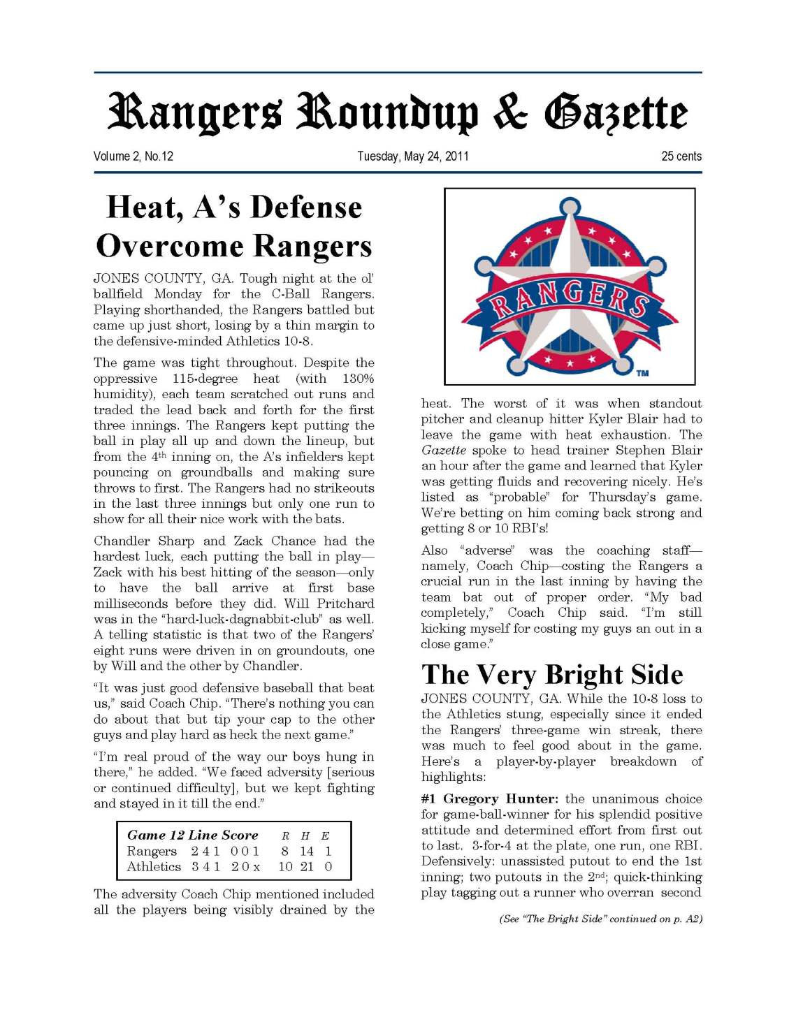 Game 12 page 1